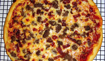 cheeseburger pizza recipe