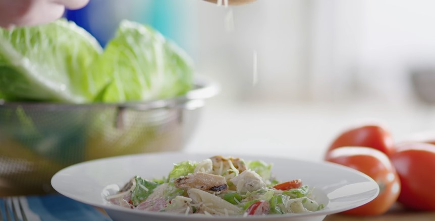 Chicken Caesar Pasta Bowl Recipe