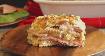 chicken cordon bleu lasagna recipe