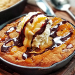 chocolate caramel pizookie recipe