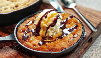 chocolate caramel pizookie recipe