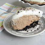 chocolate mousse pie tower recipe