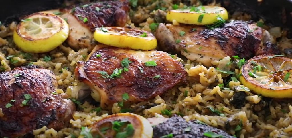 Citrus Chicken and Rice Recipe