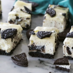 cookies and cream cheesecake bars recipe