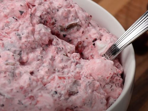 Cranberry Cheesecake Fluff Recipe