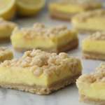 creamy lemon crumb bars recipe