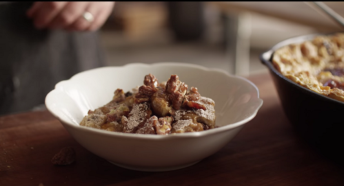 donut bread pudding recipe