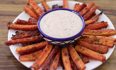 easy carrot fries recipe