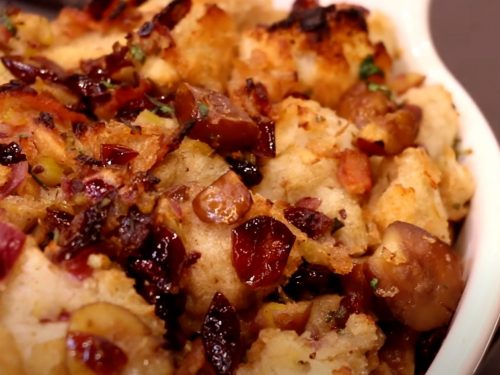 festive cranbbery stuffing recipe