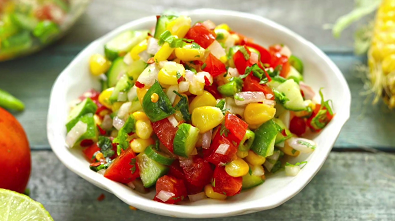 fresh corn salsa with orange and lime recipe