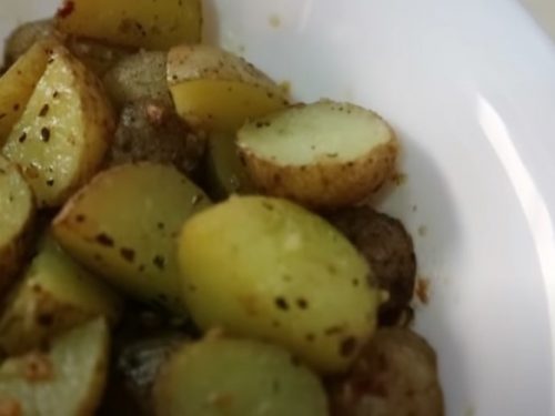 Garlic New Potatoes Recipe