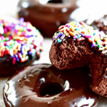 gluten free chocolate cake donuts recipe