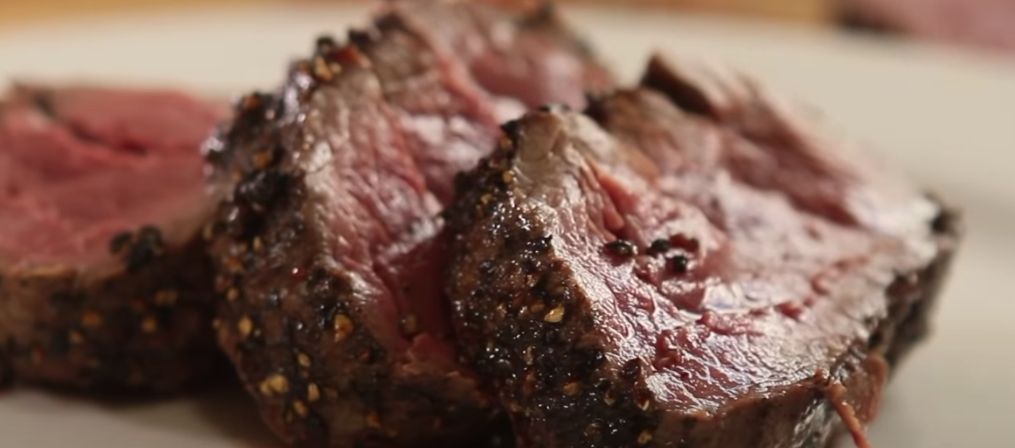 Grilled Pepper-Crusted Sirloin Recipe