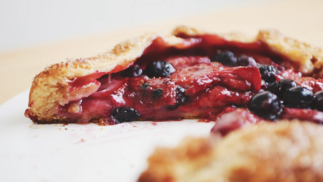 homemade berry galette recipe