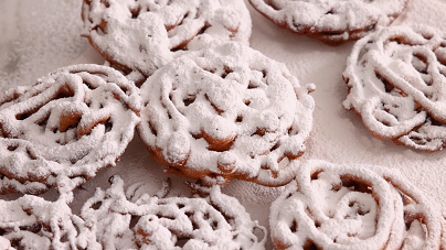 homemade funnel cakes recipe