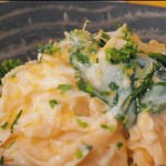 lemon chili and creamy spinach spaghetti recipe