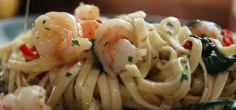 lemon garlic shrimp fettuccine recipe