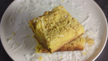 ooey gooey lemon coconut butter bars recipe