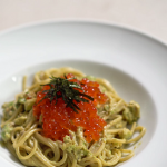 pasta with salmon caviar recipe