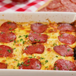 pepperoni pizza casserole recipe