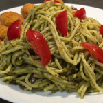 pesto squash noodles and spaghetti recipe