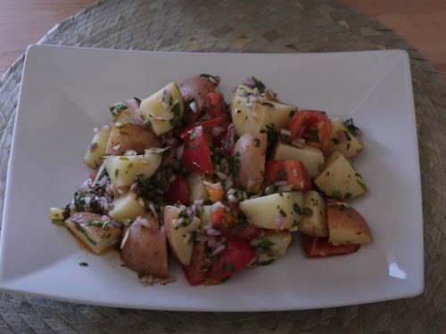 Potato Salad with Cornichons and Capers Recipe