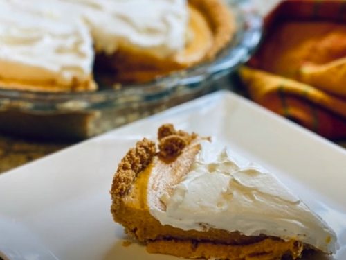 Pumpkin Chiffon Pies Recipe