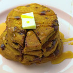 pumpkin chocolate chip pancakes recipe