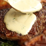 rib eye steak with blue cheese recipe