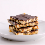 salted caramel pretzel almond and cacao bars recipe