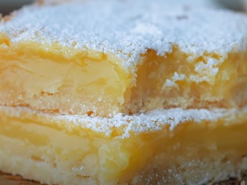 Simple Lemon Bars Recipe