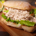 slow cooker chicken caesar sandwiches recipe