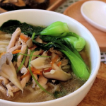 soba noodle soup with chicken and bok choy recipe