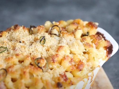 Spicy Macaroni and Cheese with Chorizo Recipe