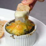 spicy spinach dip with pine nuts recipe