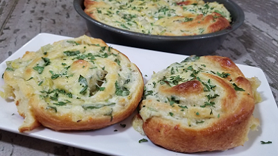 spinach artichoke pinwheels recipe