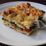 spinach cheese strata recipe