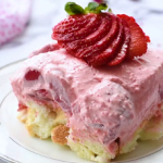 strawberry jell o angel food cake recipe