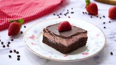 strawberry layer brownies recipe