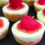 strawberry lemonade mini cheesecakes recipe