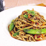 sugar snap pea and carrot soba noodles recipe