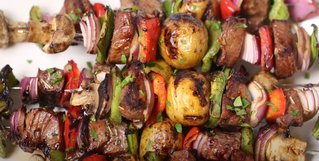 Teriyaki Beef Skewers Recipe