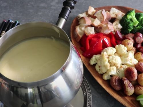 Whiskey-Cheese Fondue Recipe