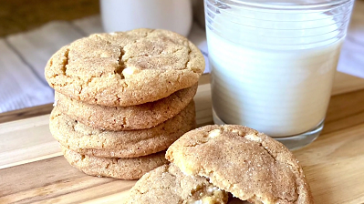 white chocolate snickerdoodles recipe