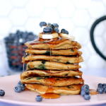 whole wheat blueberry pancakes recipe