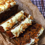 whole wheat carrot cake bread with orang cream cheese icing recipe