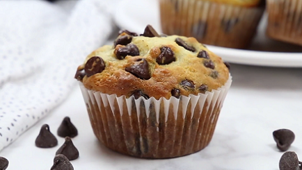 yogurt chocolate chip muffins recipe