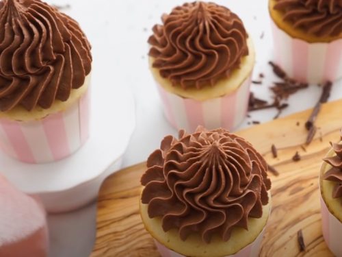 ghirardelli chocolate frosted cupcakes recipe