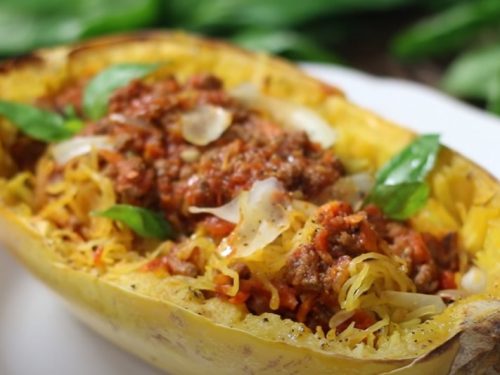 baked spaghetti squash recipe