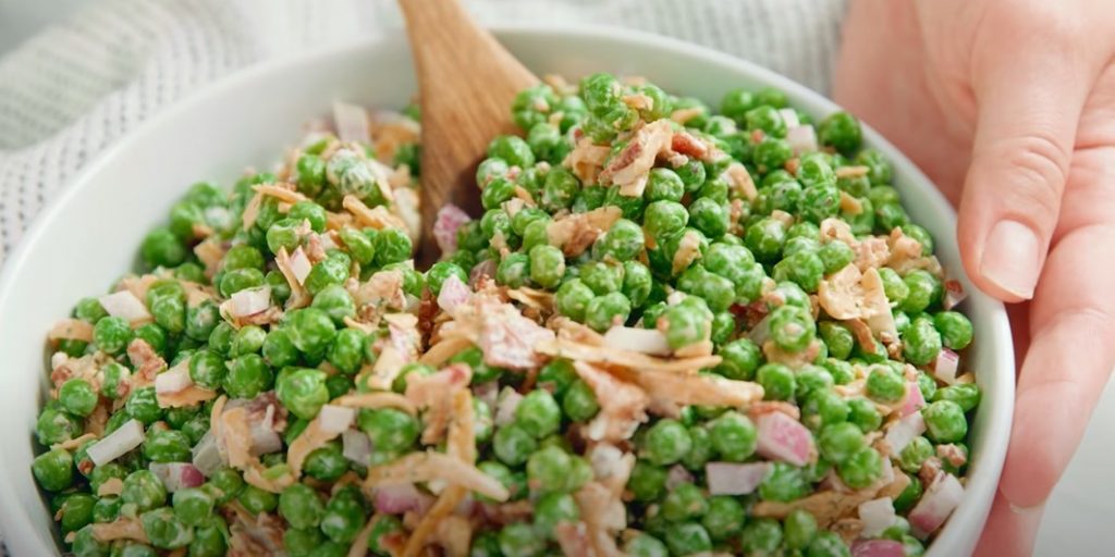 peanutty pea salad recipe